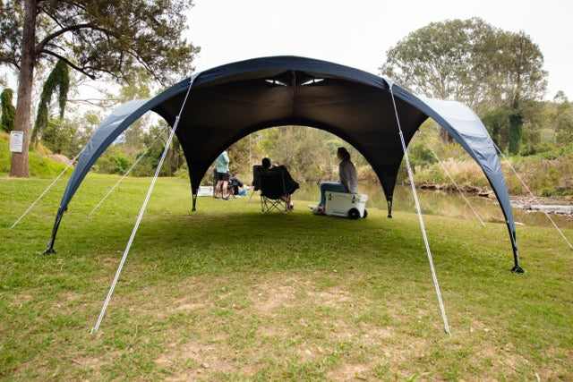 OZTRAIL 4.2 Blockout Shade Dome with Sun Wall