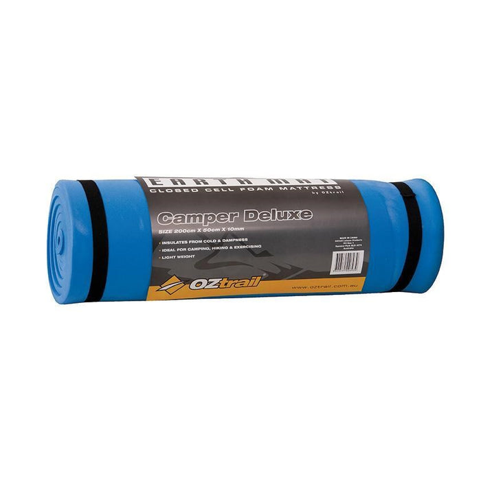 OZTRAIL Foam Earth Mat Silver Camper Deluxe 10mm