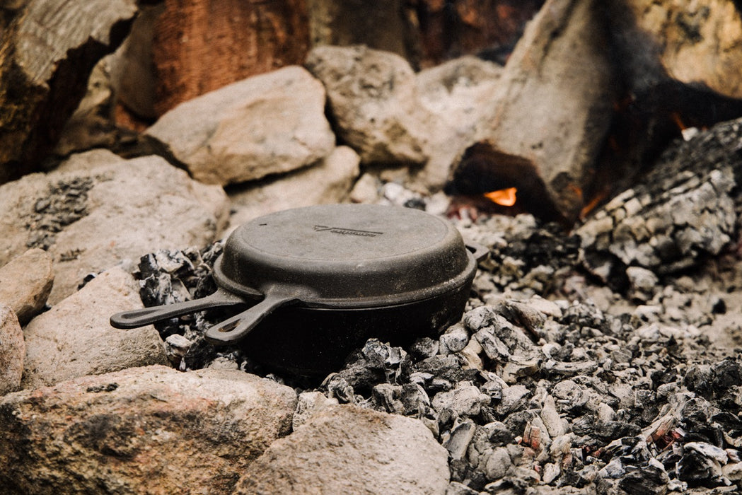 CAMPFIRE Cast Iron Combo Cooker 3.2 Quart