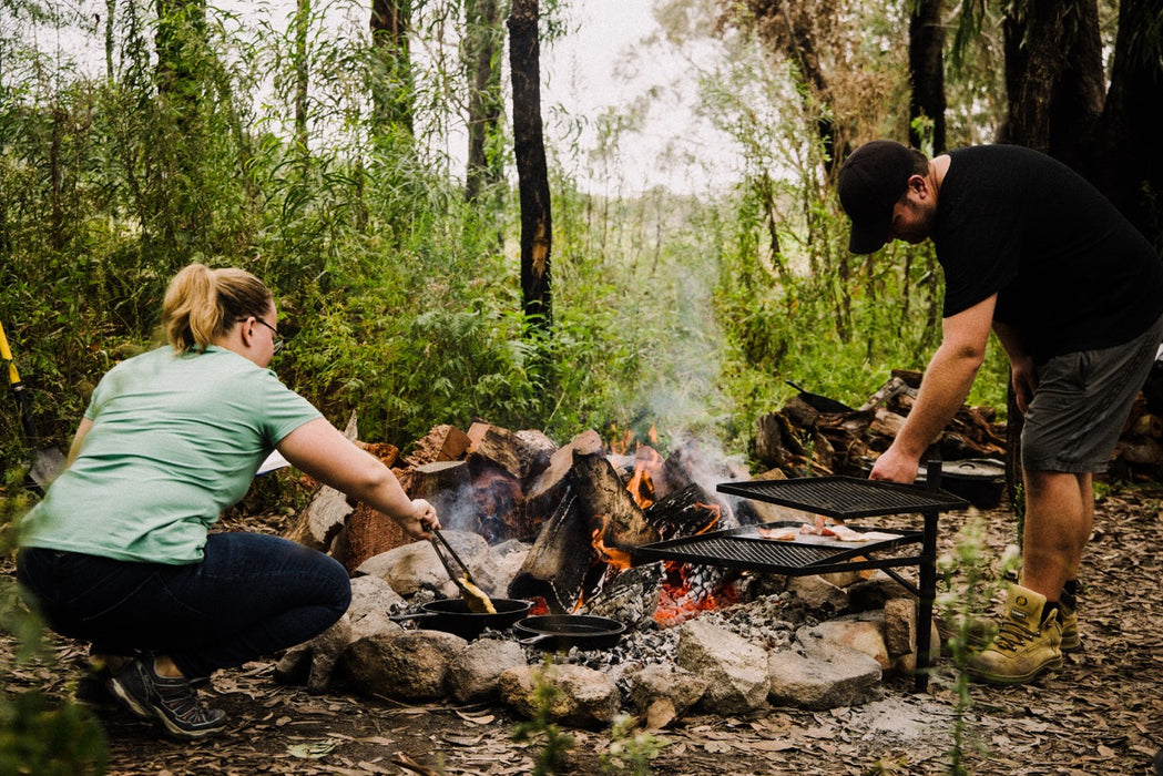 CAMPFIRE Cooking Grill Combo