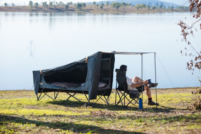 OZTRAIL Easy-Fold Blockout Stretcher Tent Single