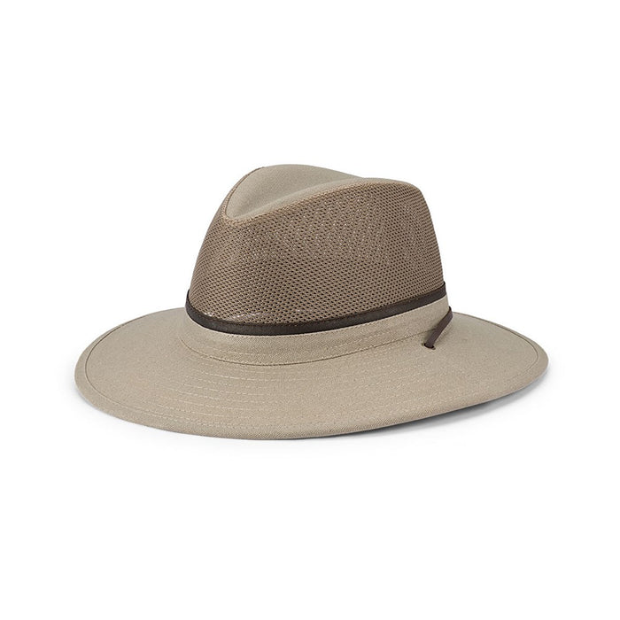 AVENEL Nelson Mesh Crown Wide Brim Hat