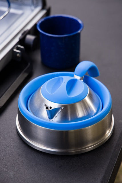 OZTRAIL Popup Stainless Steel Kettle 2L