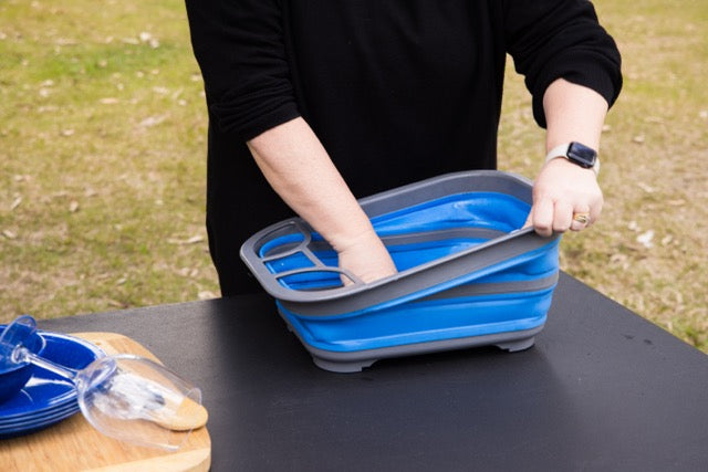 OZTRAIL Pop Up Dish Tray & Tub 15L