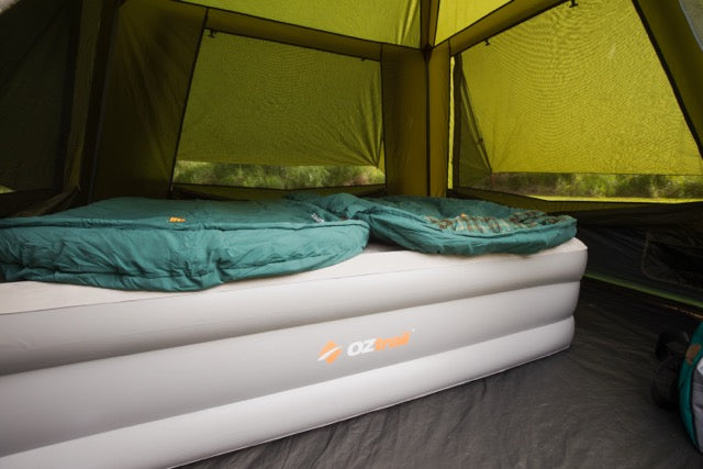 OZTRAIL DuoComfort Queen Double High Air Bed