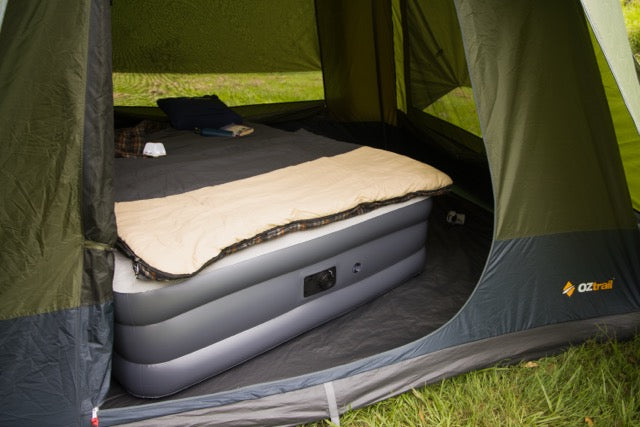 OZTRAIL DuoComfort Queen 12V/240V Air Bed