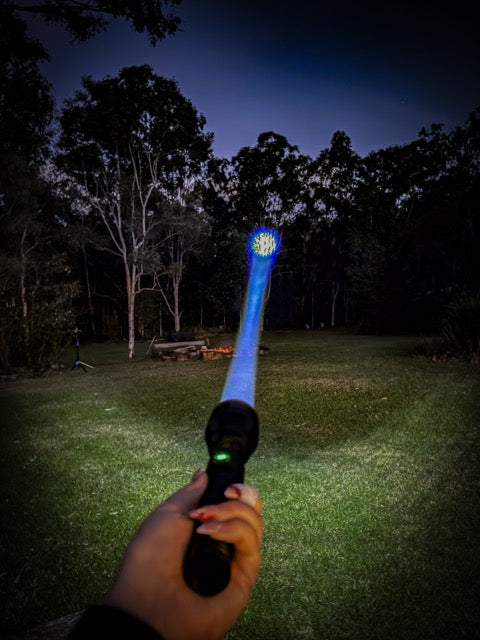 OZTRAIL Lumos 1000m Longbeam Flashlight