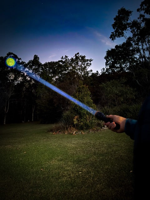 OZTRAIL Lumos 1000m Longbeam Flashlight