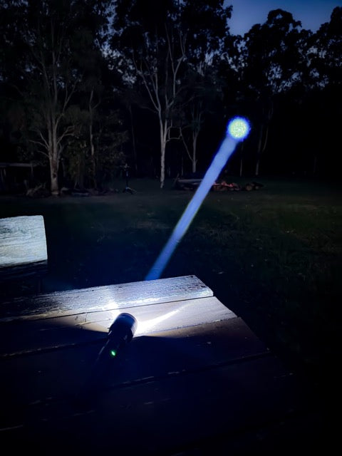 OZTRAIL Lumos 1000m Longbeam Flashlight