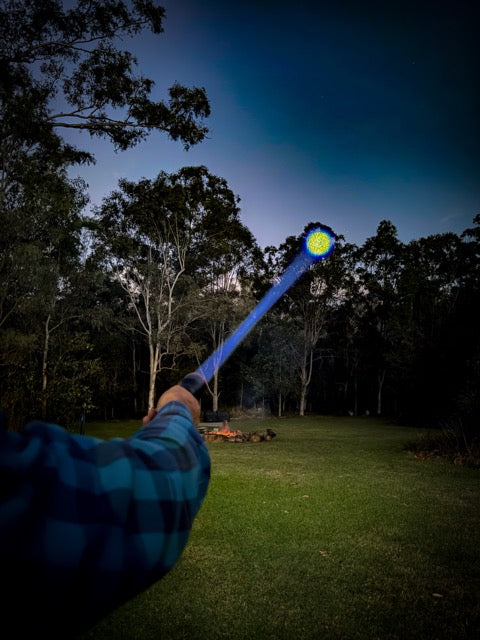 OZTRAIL Lumos 1000m Longbeam Flashlight