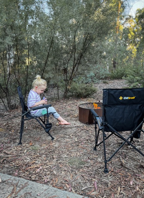 OZTRAIL Roamer Kids Hard Arm Chair