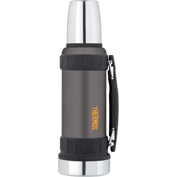 THERMOS Work Series 1.2L Vacuum Insulated Beverage Bottle Gunmetal Grey