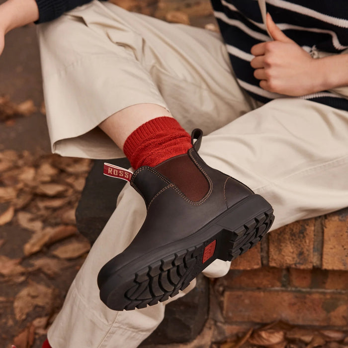 ROSSI Endura Elastic Side Leather Boot