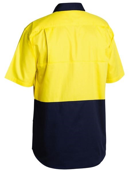 BISLEY HiVis Cool Lightweight Drill Shirt S/Sleeve