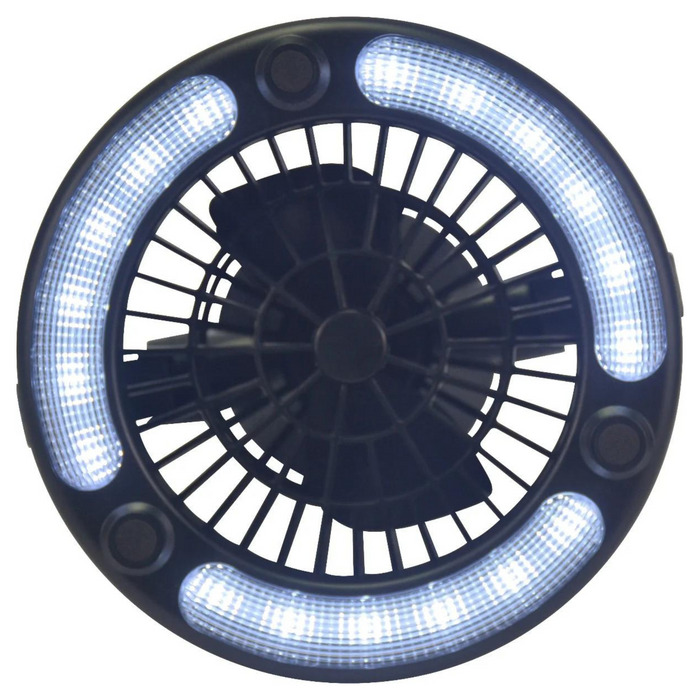 WILDTRAK Portable 2 in 1 LED Light & Fan