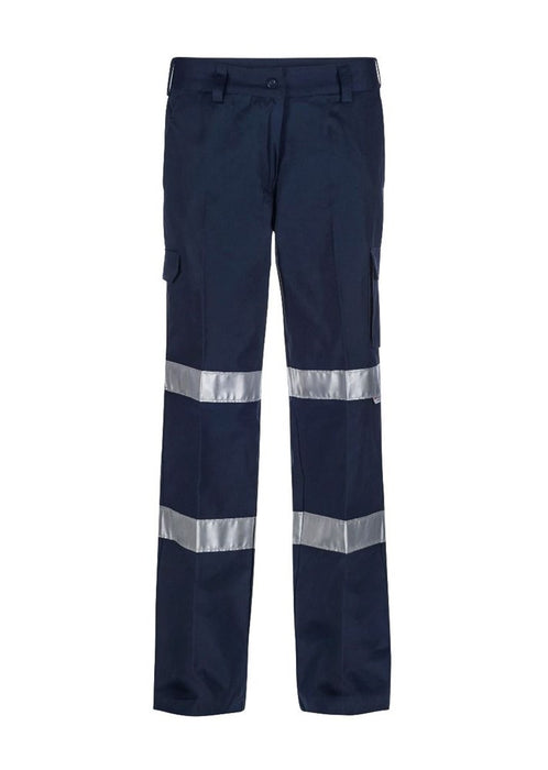 WORKCRAFT Ladies Cargo Trouser Taped