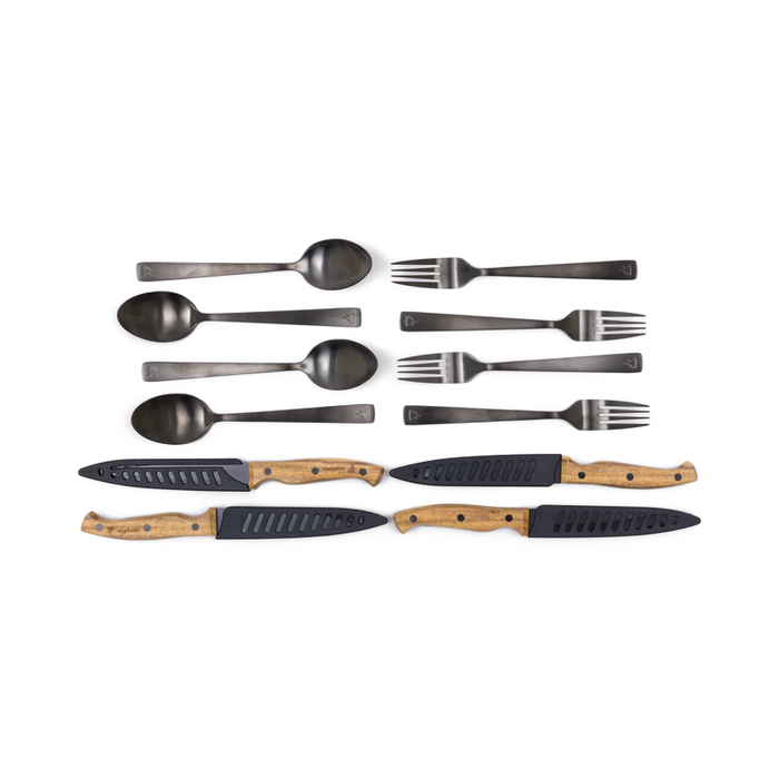 CAMPFIRE 12 Pc Cutlery Set