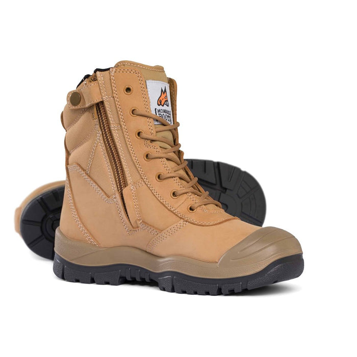 MONGREL 451 High Leg Zip Sided Scuff Cap Safety Boot