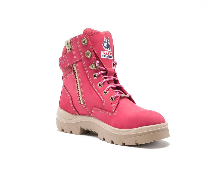 STEEL BLUE 512761 Southern Cross Zip Ladies Safety Boot