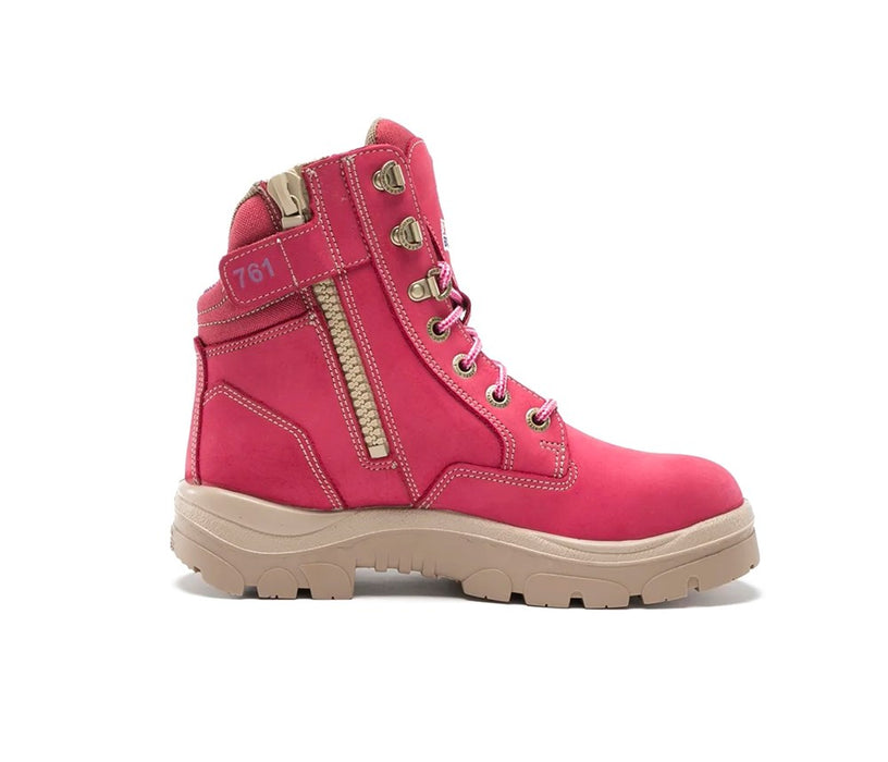 STEEL BLUE 512761 Southern Cross Zip Ladies Safety Boot