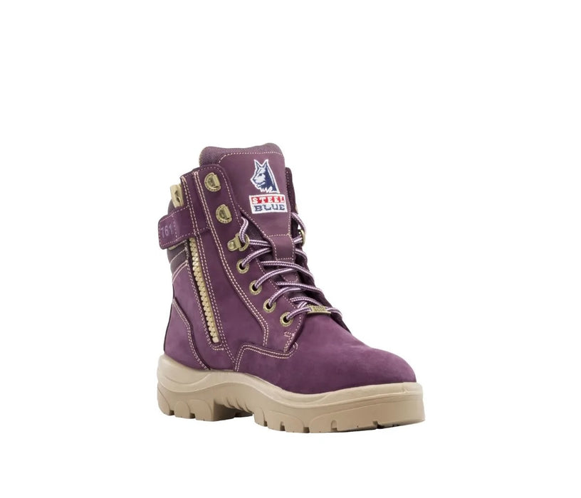 STEEL BLUE 512761 Southern Cross Zip Ladies Safety Boot