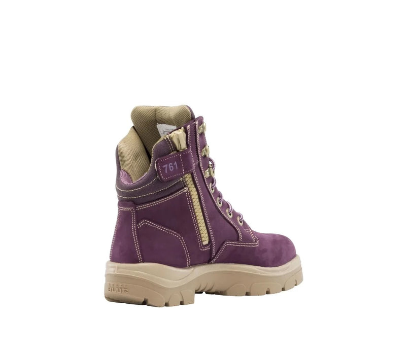 STEEL BLUE 512761 Southern Cross Zip Ladies Safety Boot