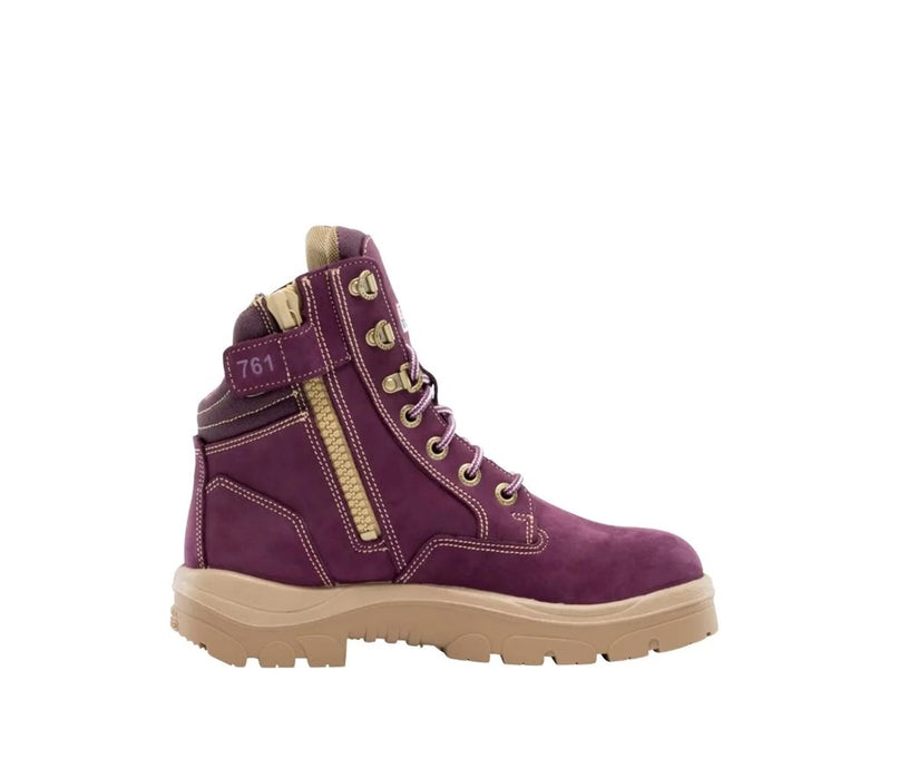 STEEL BLUE 512761 Southern Cross Zip Ladies Safety Boot