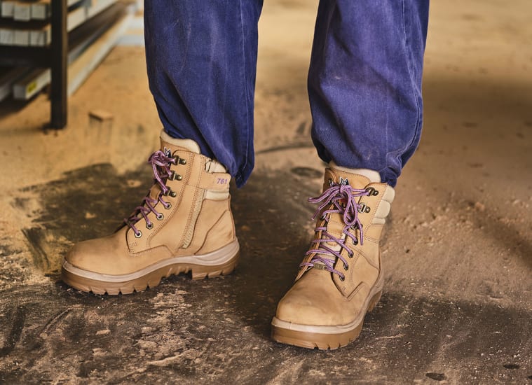 STEEL BLUE Southern Cross Zip Ladies Safety Boot