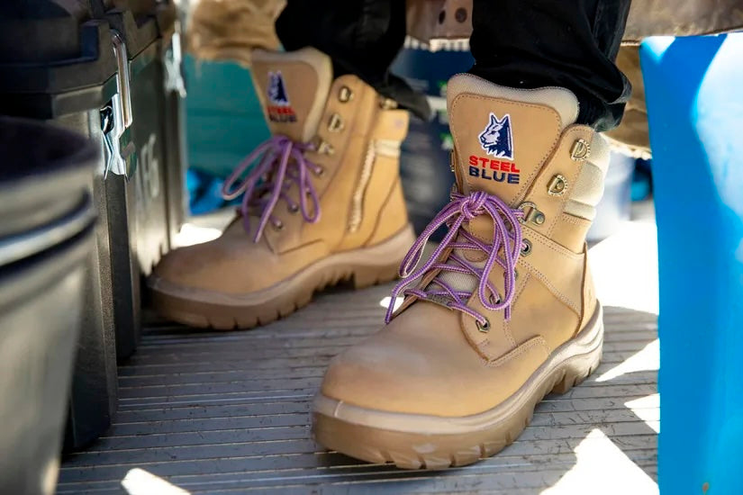 STEEL BLUE Southern Cross Zip Ladies Safety Boot