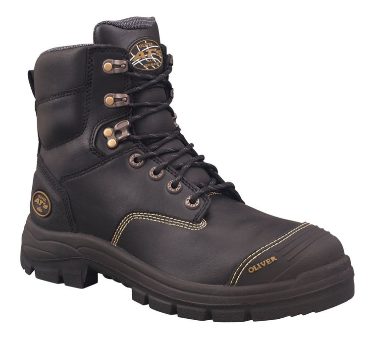 OLIVER AT'S 55 Series 150mm Zip/Lace Up Safety Boot