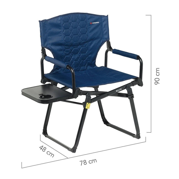 CARIBEE Aluminium Directors Chair with Side Table