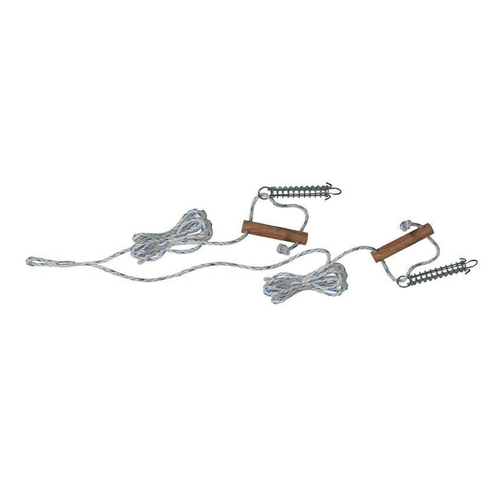 OZTRAIL 6mm Double Guy Rope with Wood Runner & Spring