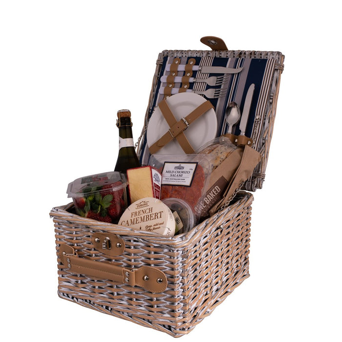 AVANTI 2 Person Picnic Basket - Hampton Stripe