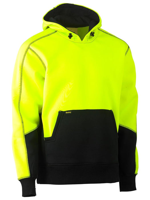 BISLEY HiVis Fleece Hoodie Pullover