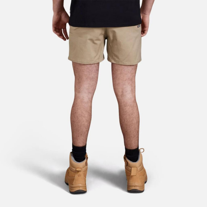 KING GEE Workcool Pro Stretch Short Shorts - KHAKI