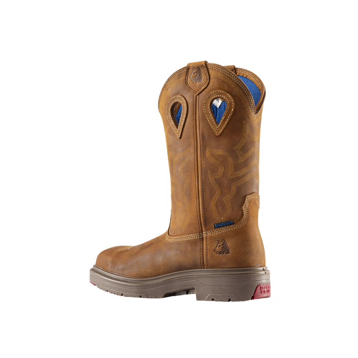 STEEL BLUE Blue Heeler Soft Toe Western Boot