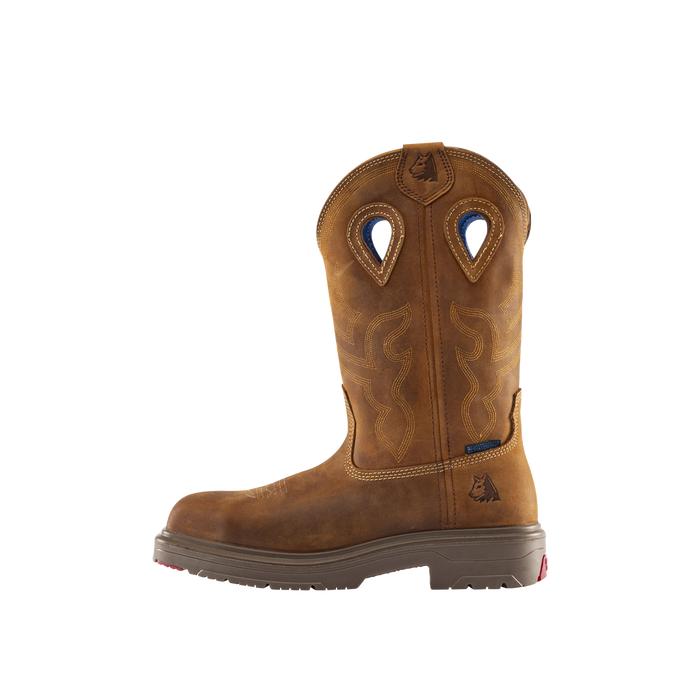 STEEL BLUE Blue Heeler Soft Toe Western Boot