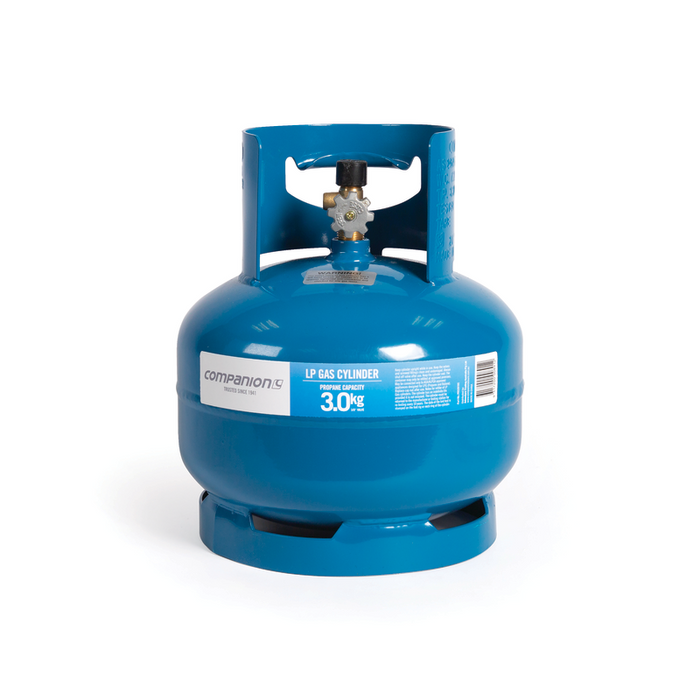 COMPANION Gas Cylinder 3kg - 3/8"LH