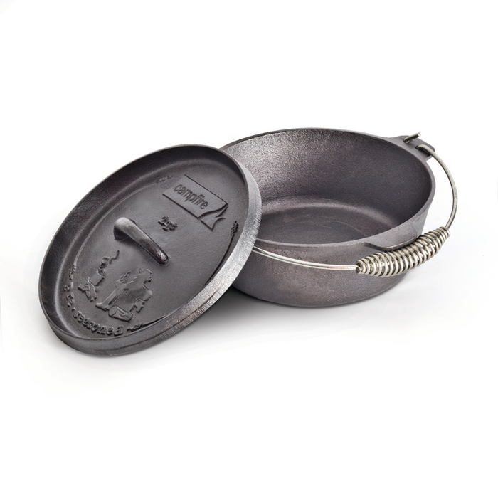 CAMPFIRE 2 Quart Dutch Oven Pre-Seasoned