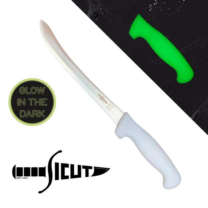 SICUT 8" Semi Flex Curved Fillet Knife
