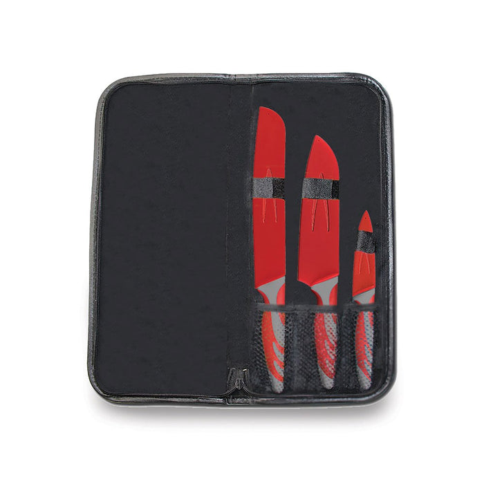 CAMPFIRE 3 Piece Knife Set with Pouch