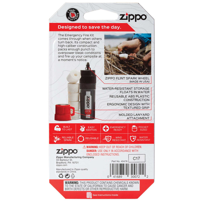 ZIPPO Emergency Fire Kit