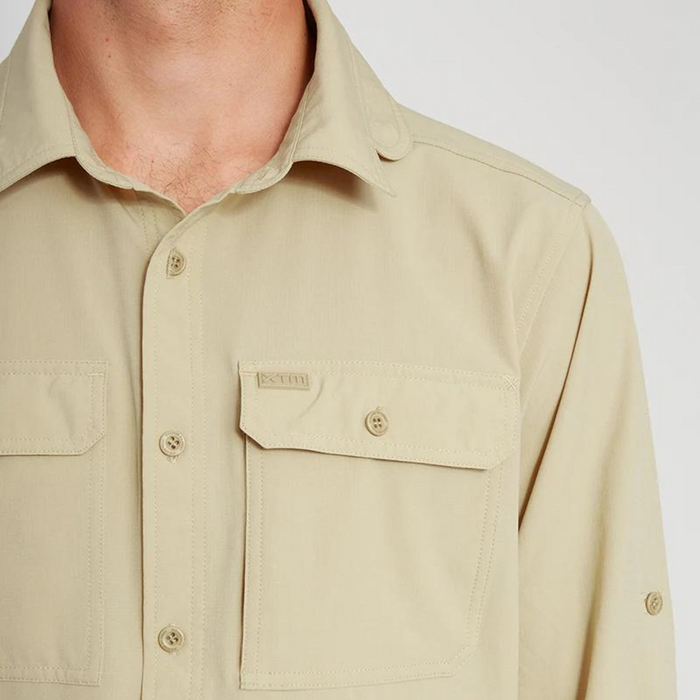 XTM Dunkeld Mens Hike Long Sleeve Shirt - Sand