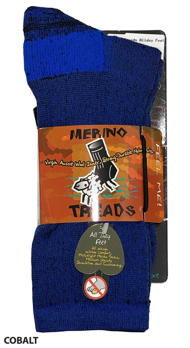 MERINO TREADS Allday Feet Socks