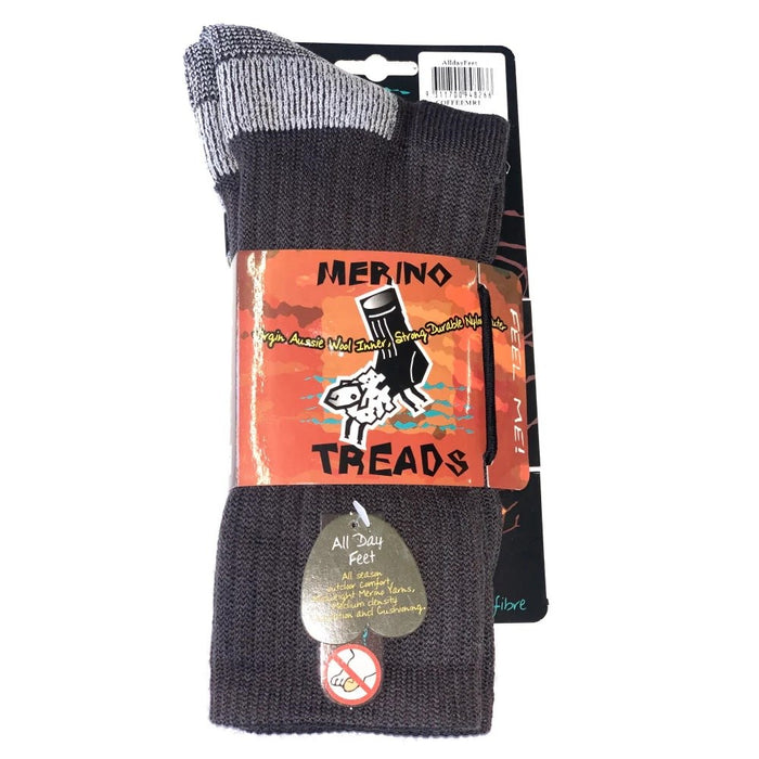 MERINO TREADS Allday Feet Socks