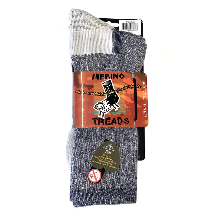 MERINO TREADS Allday Feet Socks