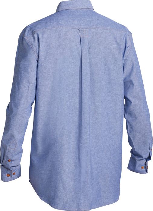 BISLEY Long Sleeve Cotton Chambray Shirt