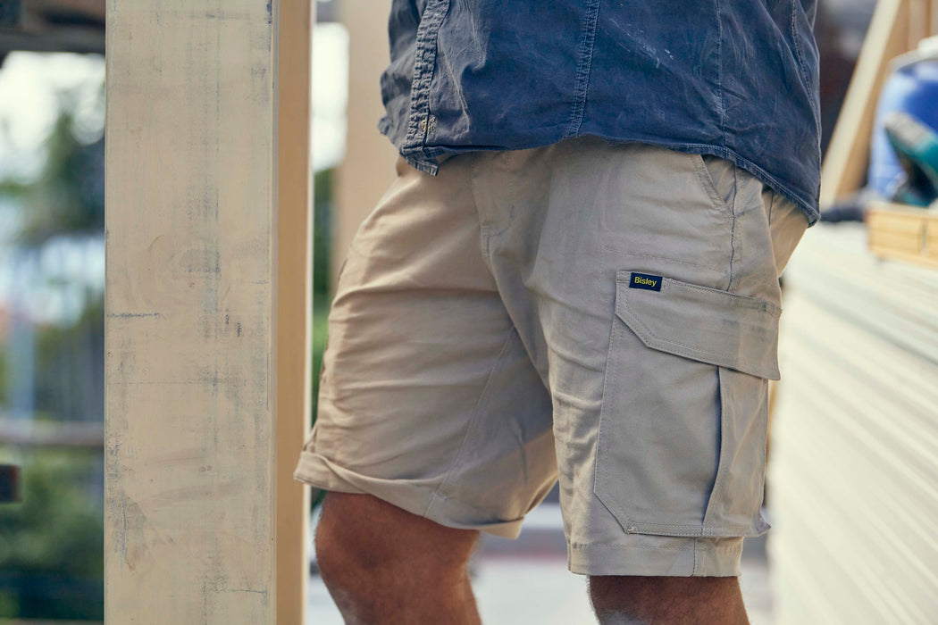 BISLEY Stretch Cotton Drill Cargo Short