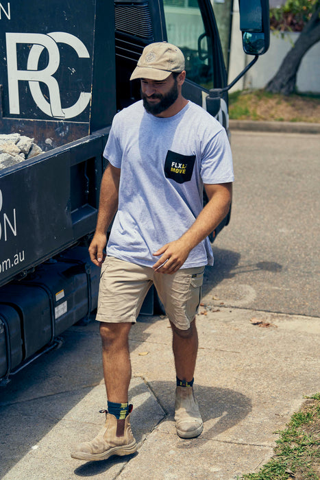 BISLEY Stretch Cotton Drill Cargo Short