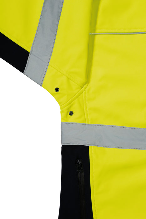 BISLEY Taped HiVis Soft Shell Jacket